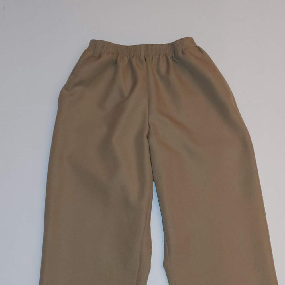 Alfred Dunner Tan Petite Pants